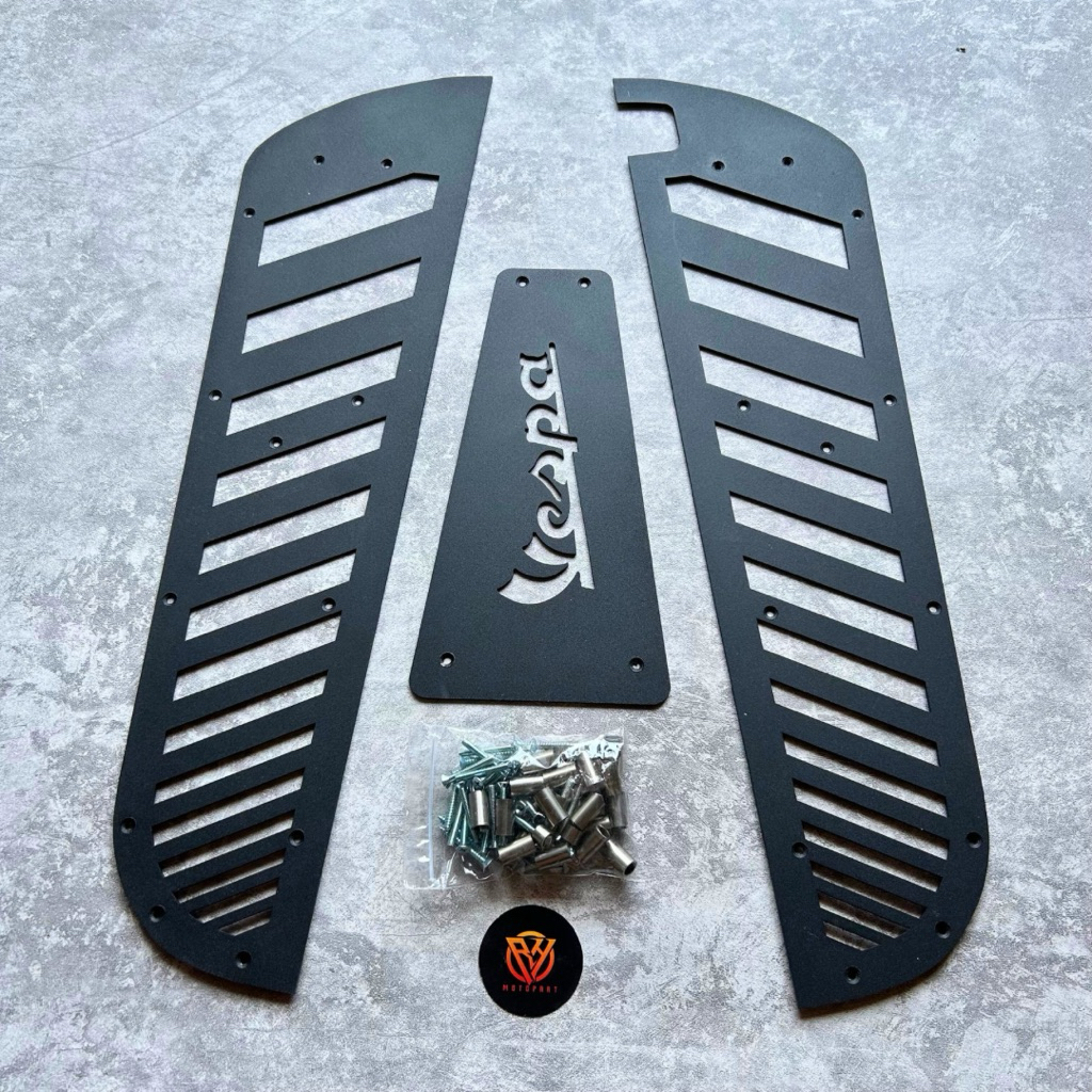 Floorboard Lantai Vespa PX Excel Bordes Karpet Vespa PX Super Sprint Excel