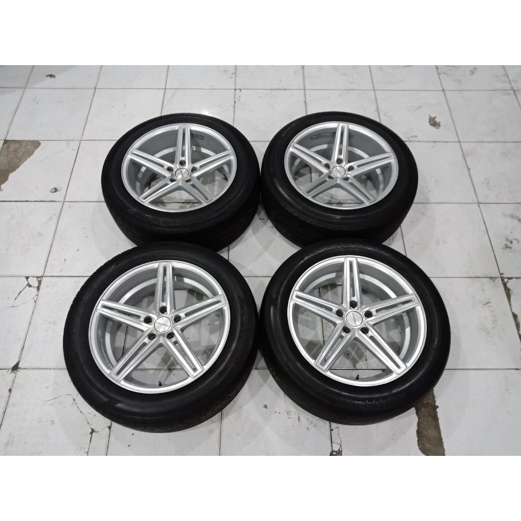 VELG MOBIL BEKAS VOSSEN R18 PCD 5X112 UNTUK MERCY VW AUDI CAMRY ACCORD