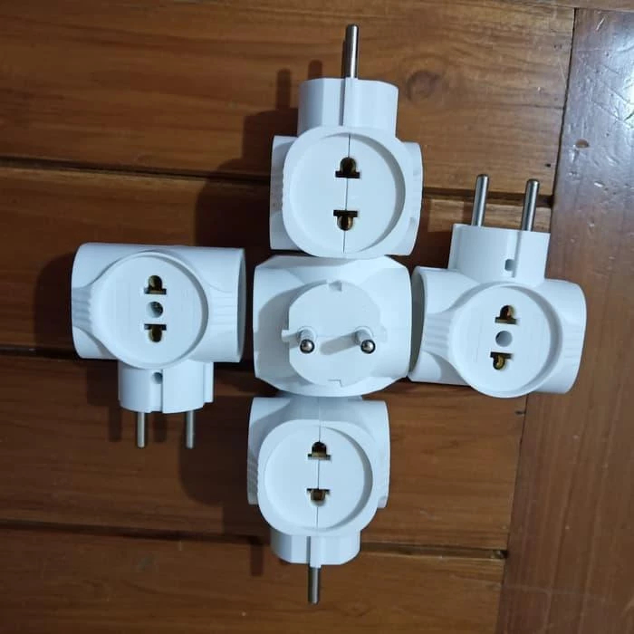 Steker T-Multi 4 Cabang VISALUX / Matsui / Mikotek