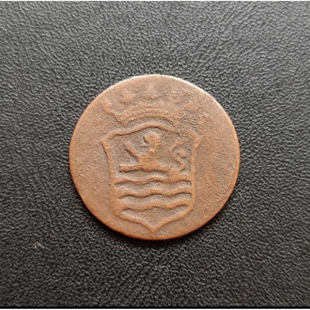 Koin Kuno Jadul Antik Langka Koin VOC 1 Duits Zealand Mint