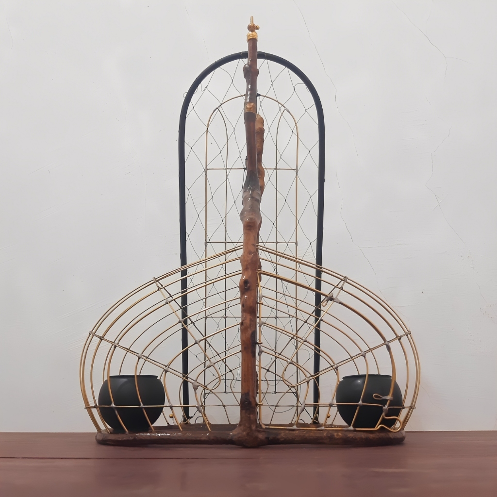 Sangkar jebak merbok ,sangkar pikat perkutut model kubah