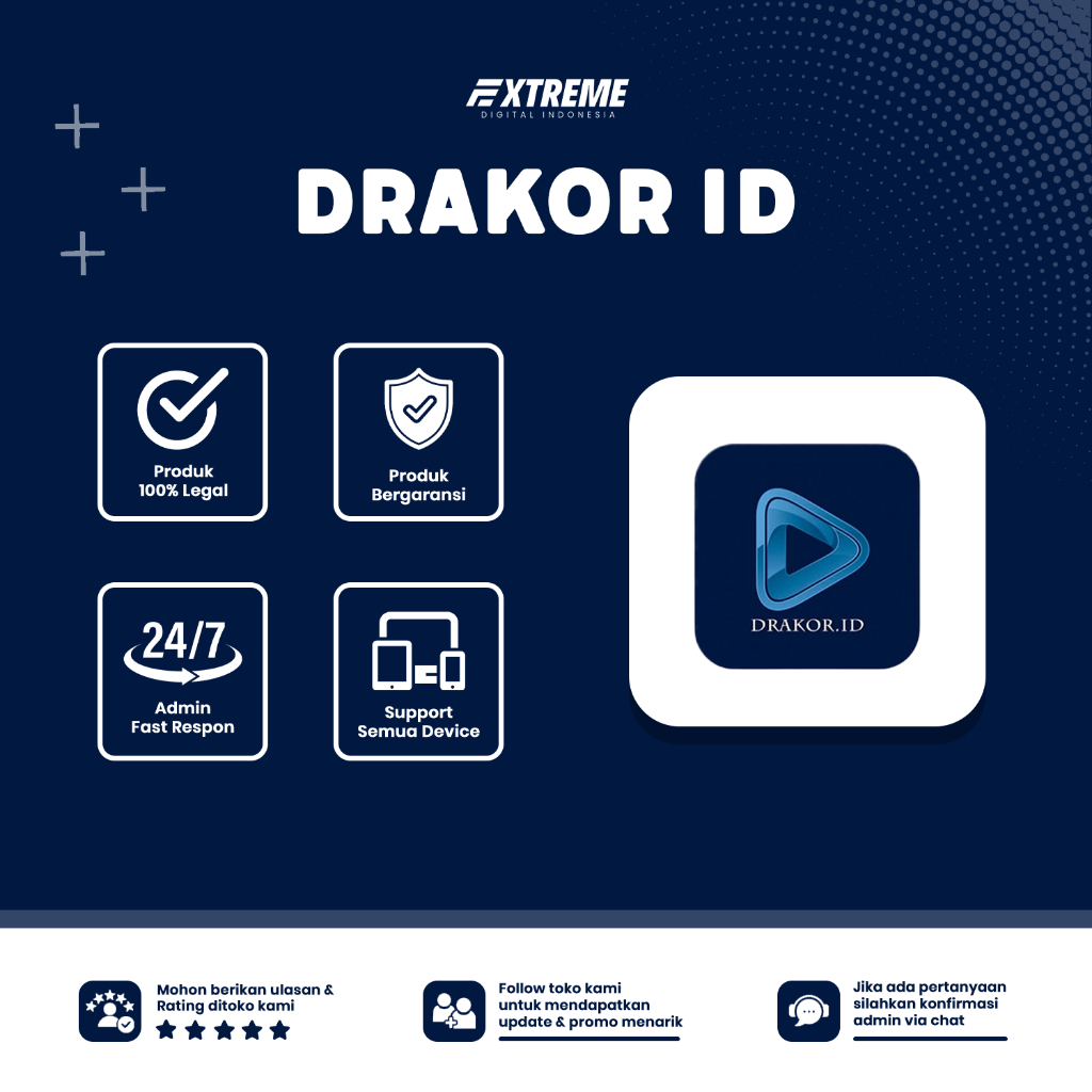 Drakor Id Premium 1 Tahun Resmi Bergaransi (Proses Instant)
