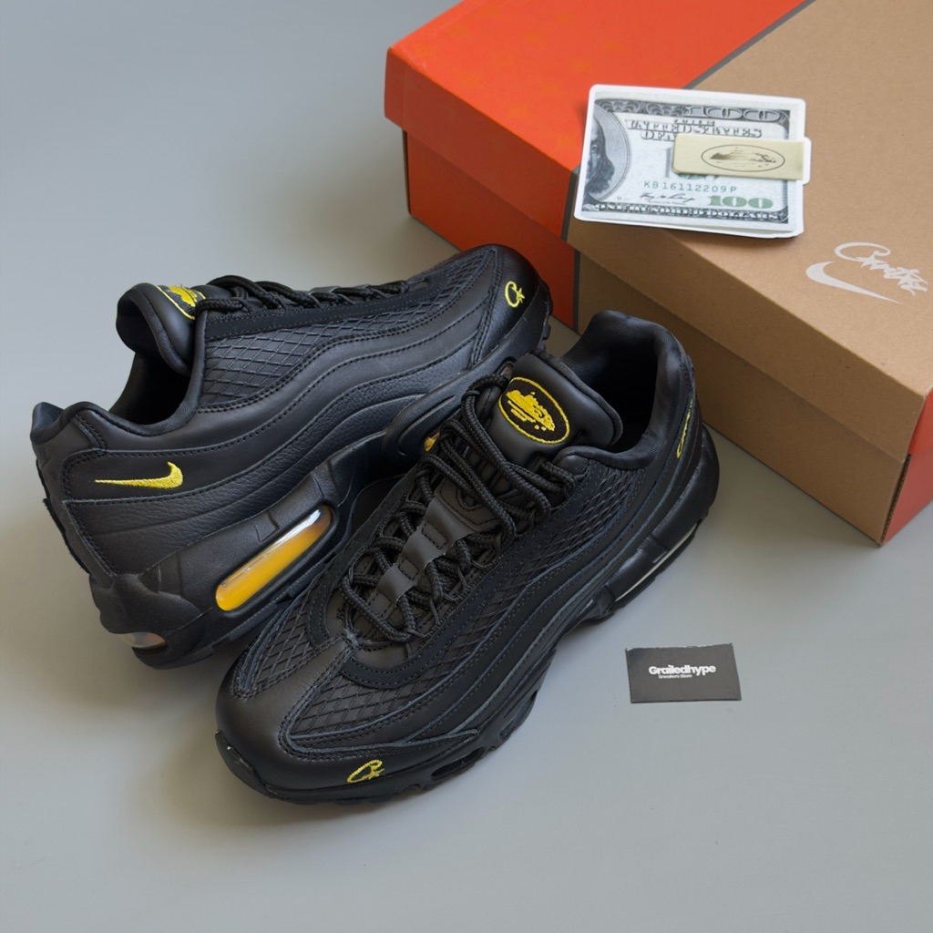 Nike Air Max 95 x Corteiz Honey Black (100% Original Resmi)