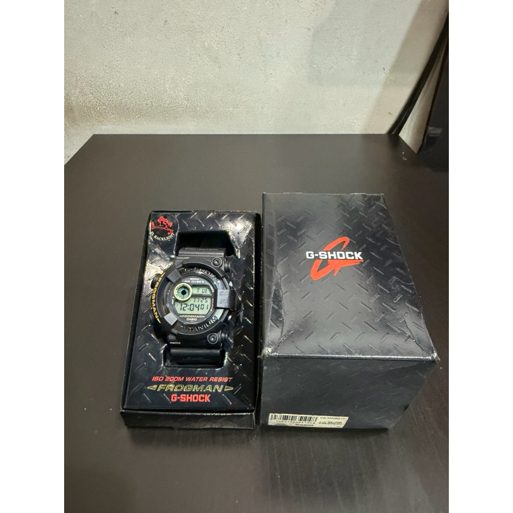 Casio Frogman DW 8200BM / DW8200BM Man In Black II