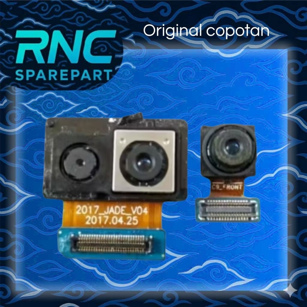 Kamera Depan Belakang Samsung J7 Plus Original Copotan