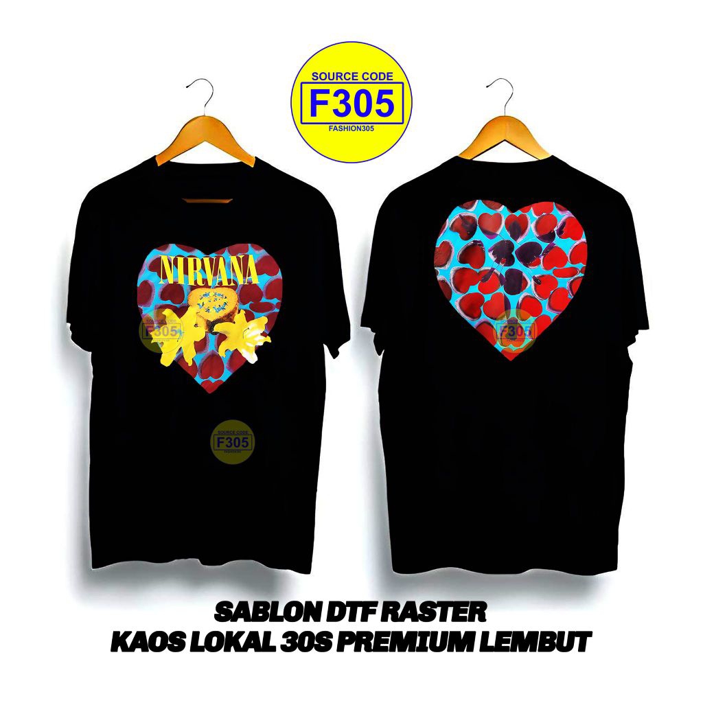 KAOS BAND NIRVANA BOOTLEG DTF