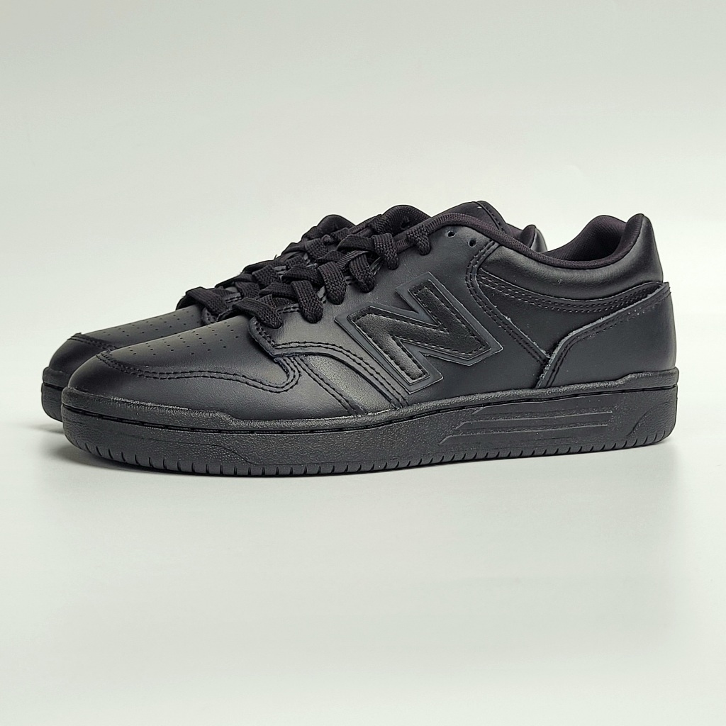 New Balance NB 480 Original Sepatu Casual Pria Sneakers Sneaker Full Black Hitam Ori BNIB