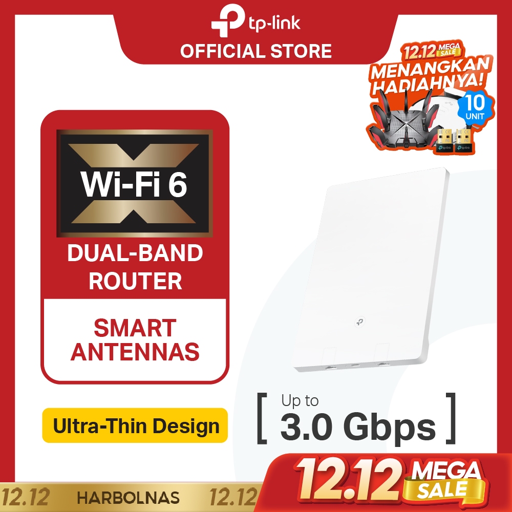 TP-Link Archer Air R5 AX3000 Dual-Band Gigabit Wi-Fi 6 Air Router 8mm Ultra-thin Shell VPN Server Su