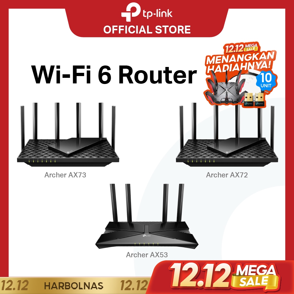 TP-Link Archer AX73 | AX5400 WiFi 6 Router | Dual Band | Gigabit | Mesh | Wireless | AX72 AX53