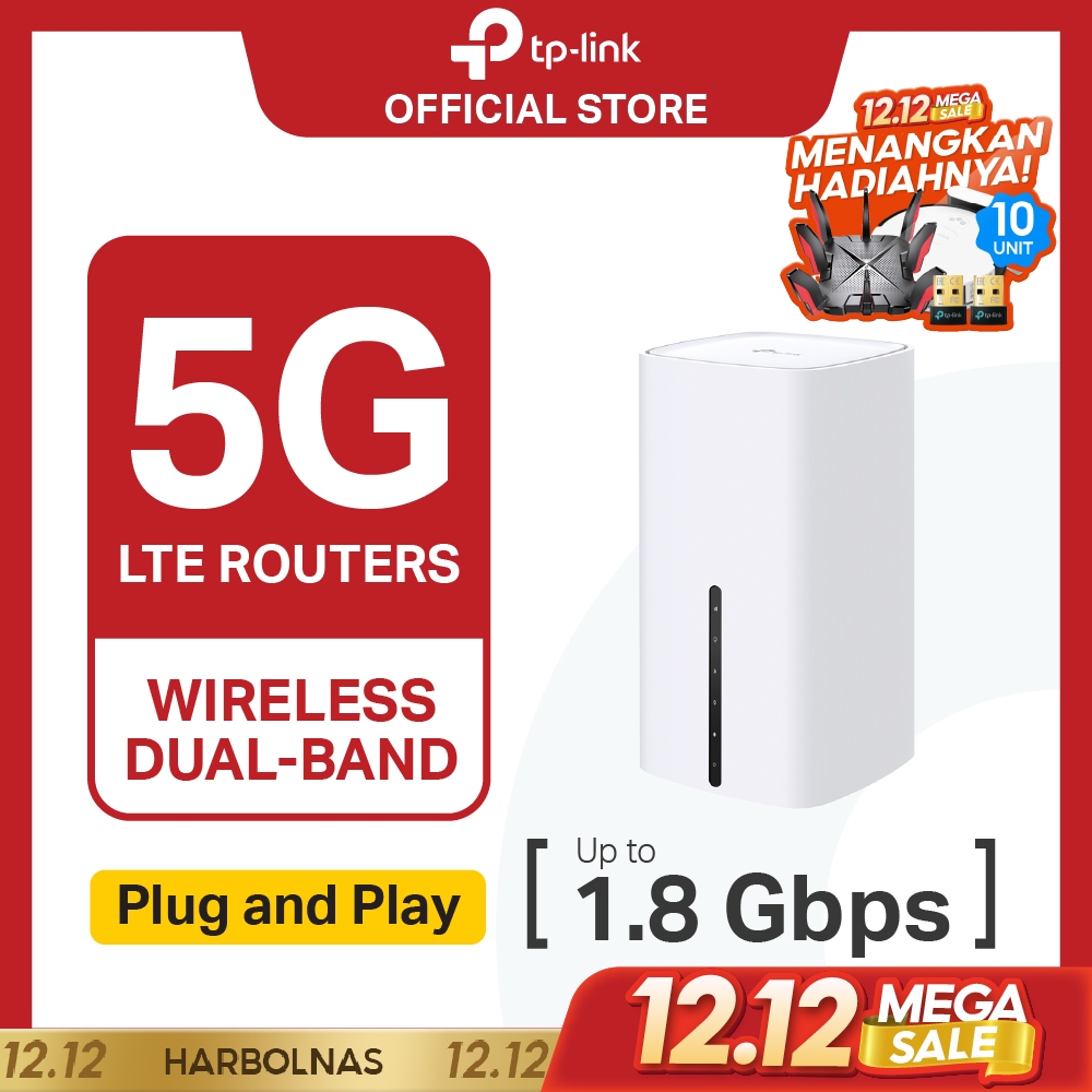 TP-Link Archer NX200 | 5G AX1800 Router Nirkabel | Dual-Band Gigabit 1.8 Gbps Teknologi | 5G Koneksi