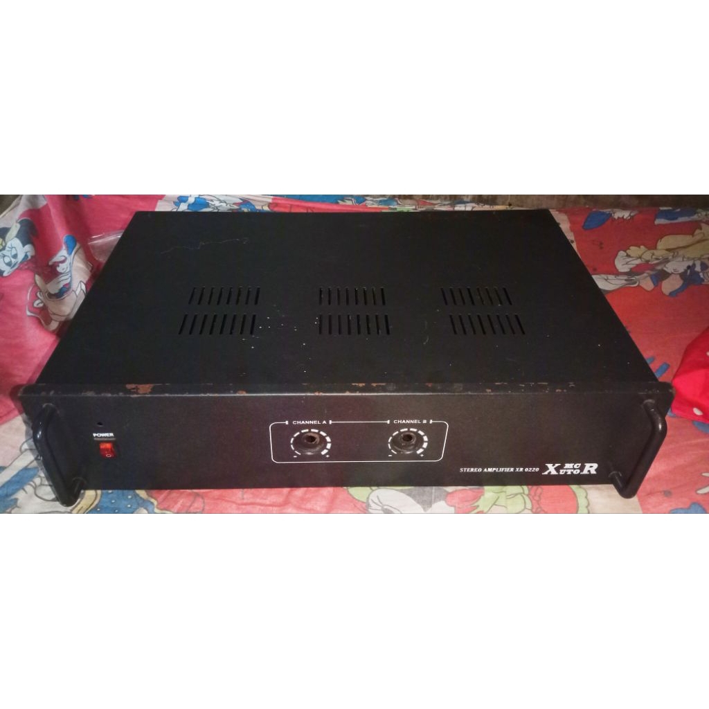box, amplifier stereo XR