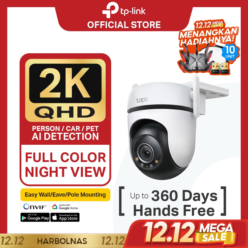 TP-Link Tapo tc42  IR-Cut Filter with Auto-Switching  Kamera CCTV