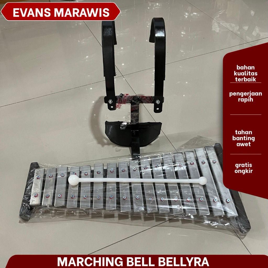 marching bell bellyra TK merching bellyra drumband ukuran TK