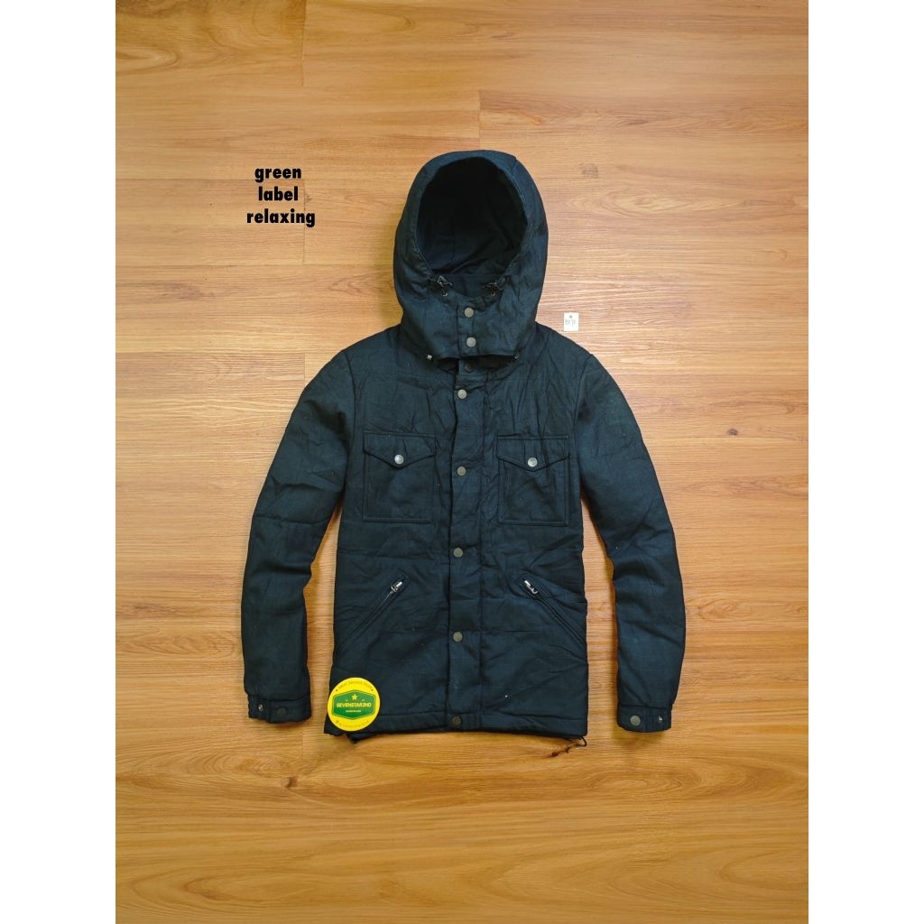 green label relaxing goosedown winter jacket