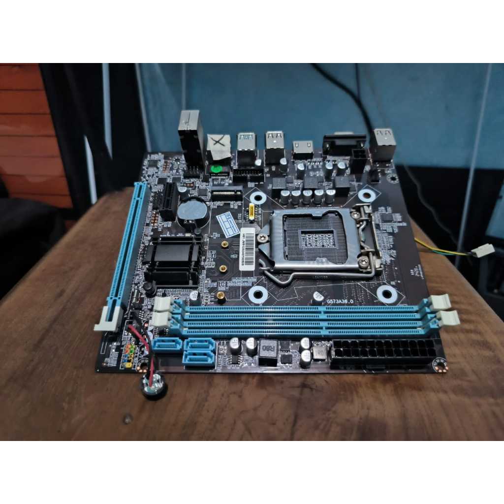 Paketan Motherboard H81 LGA1150 M ATX + Core i3 4130