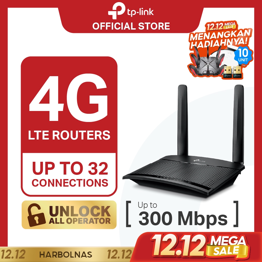 TP-Link TL-MR100 | 300 Mbps 4G WiFi Modem | LTE Router | All Operator | SIM Card | MR105 MR6400