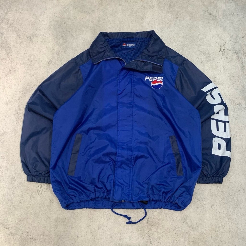 PEPSI WINDBREAKER JAKET VINTAGE