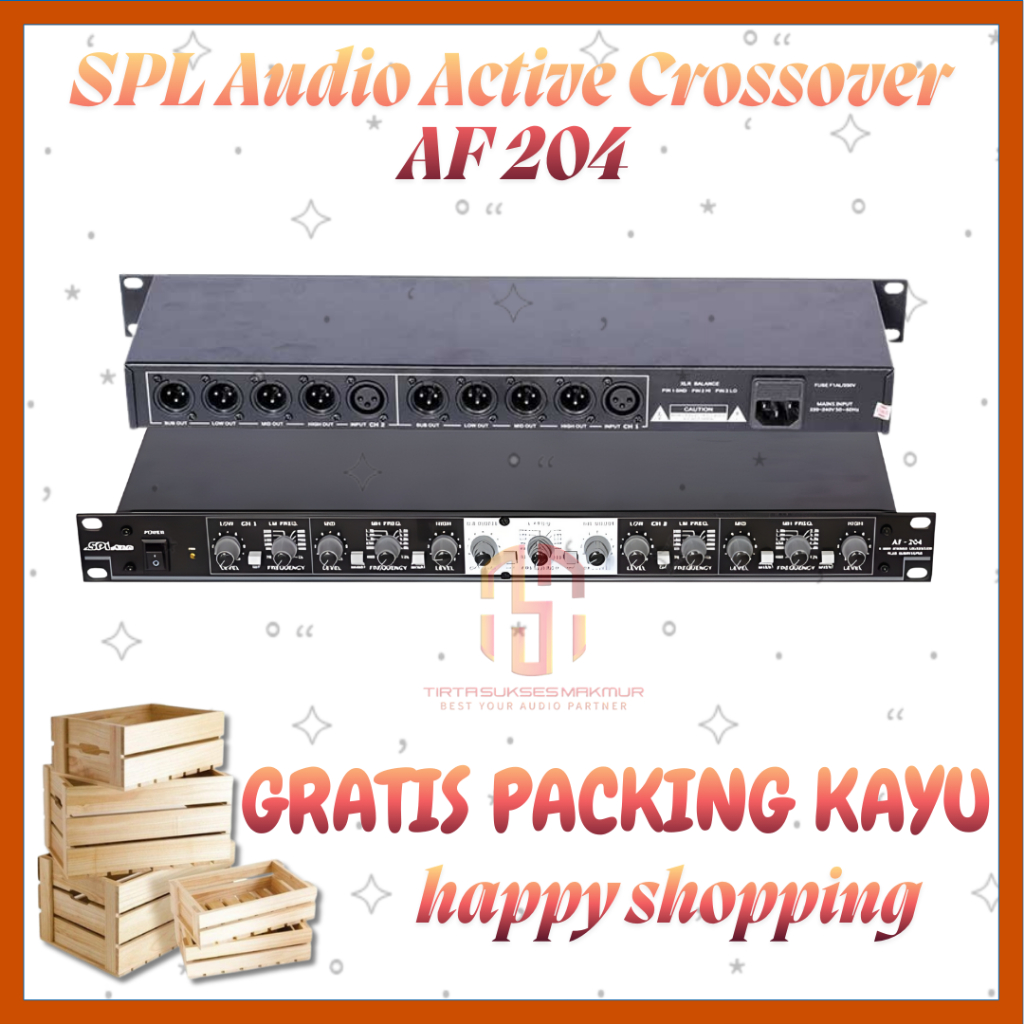 SPL Audio Active Crossover AF 204