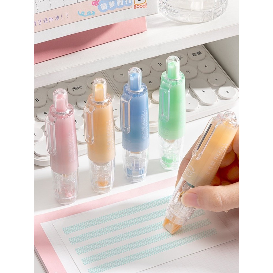 Glue Tip-Ex Roller Kertas 360 Derajat Unik Lucu G002