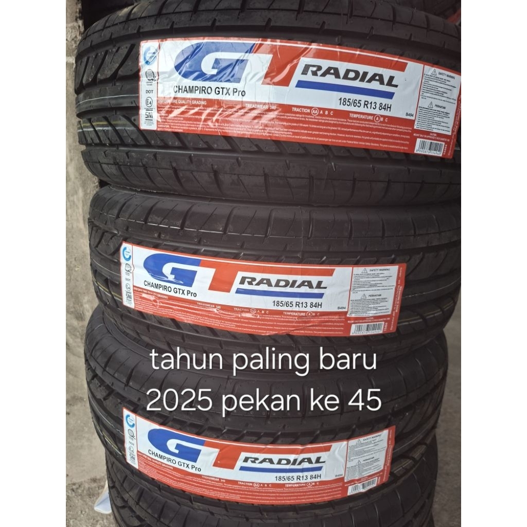 Ban mobil GT Radial Champiro GTX 185/65R13 untuk Kendaraan dengan Ukuran 185/65R13