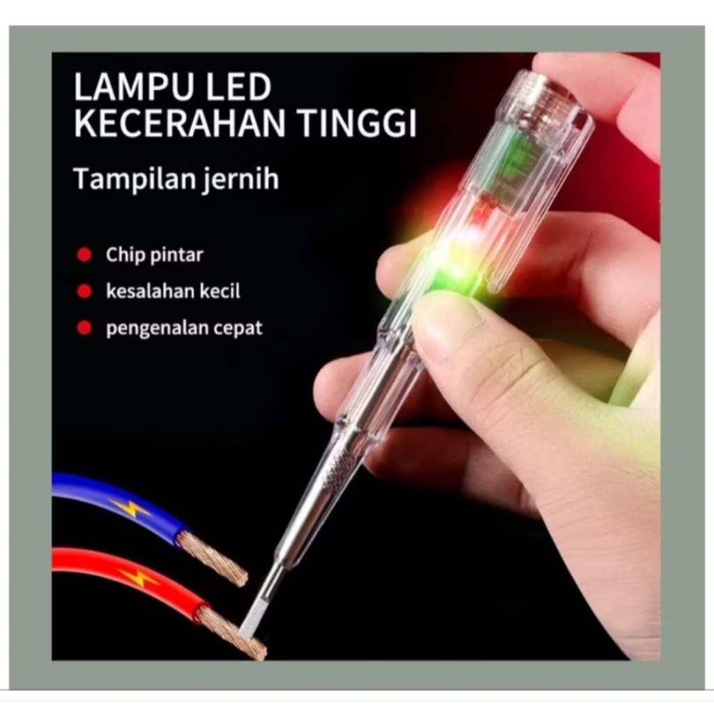 obeng tespen kecil tes aliran listrik