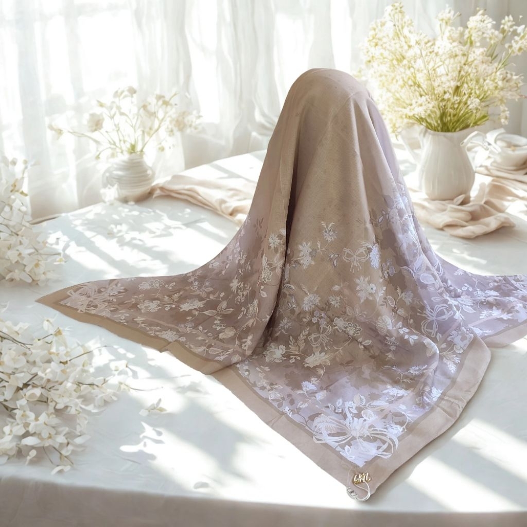 KERUDUNG UMAMA || KERUDUNG SEGI EMPAT || KERUDUNG MOTIF || UMAMA SCARF