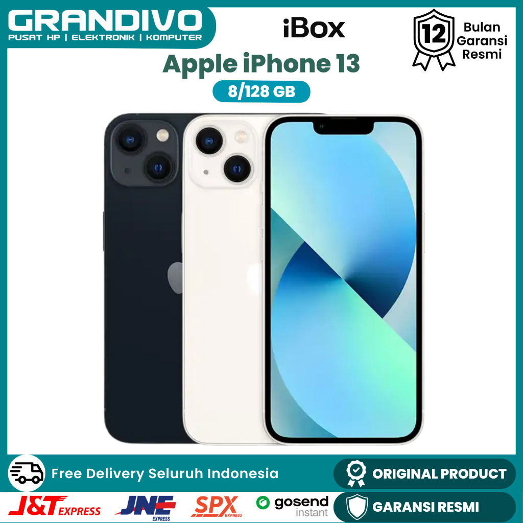 Apple iPhone 13 Garansi Resmi iBox Indonesia Imei Terdaftar Kemenperin