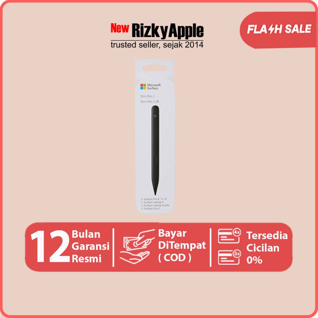 Microsoft Surface Slim Pen 2 Matte Black for surface pro / laptop / Duo / Go / Studio / Book