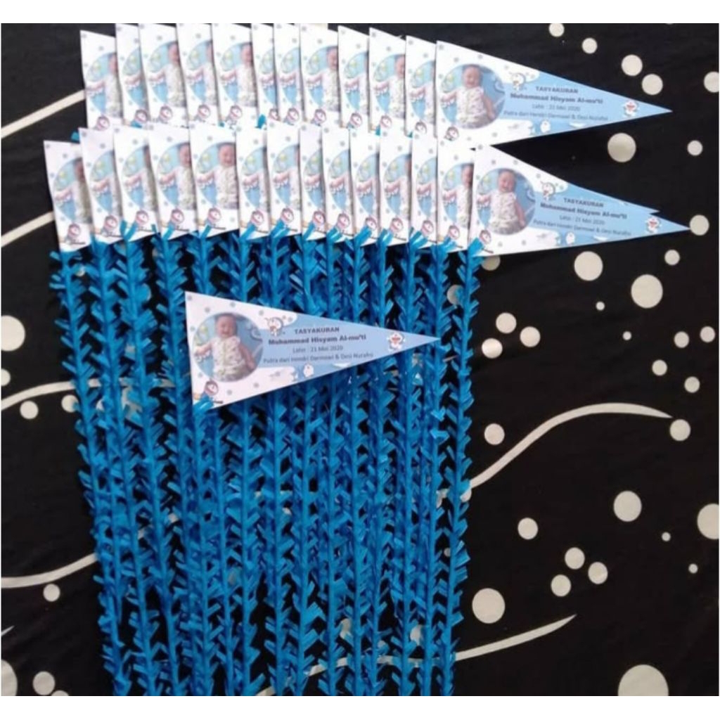 bendera aqiqah custom