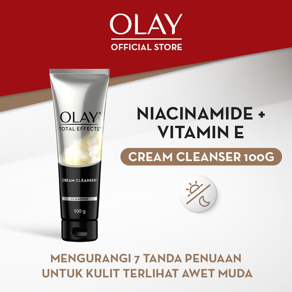 [FS 12] Olay Total Effects 7 in 1 Foaming Cleanser Sabun Cuci Muka Anti Aging Skincare 100G