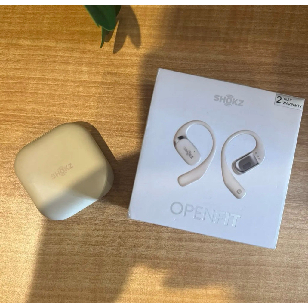 shokz openfit warna beige