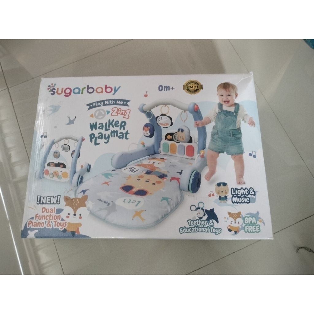 preloved walker playmatte 2in1 sugar baby