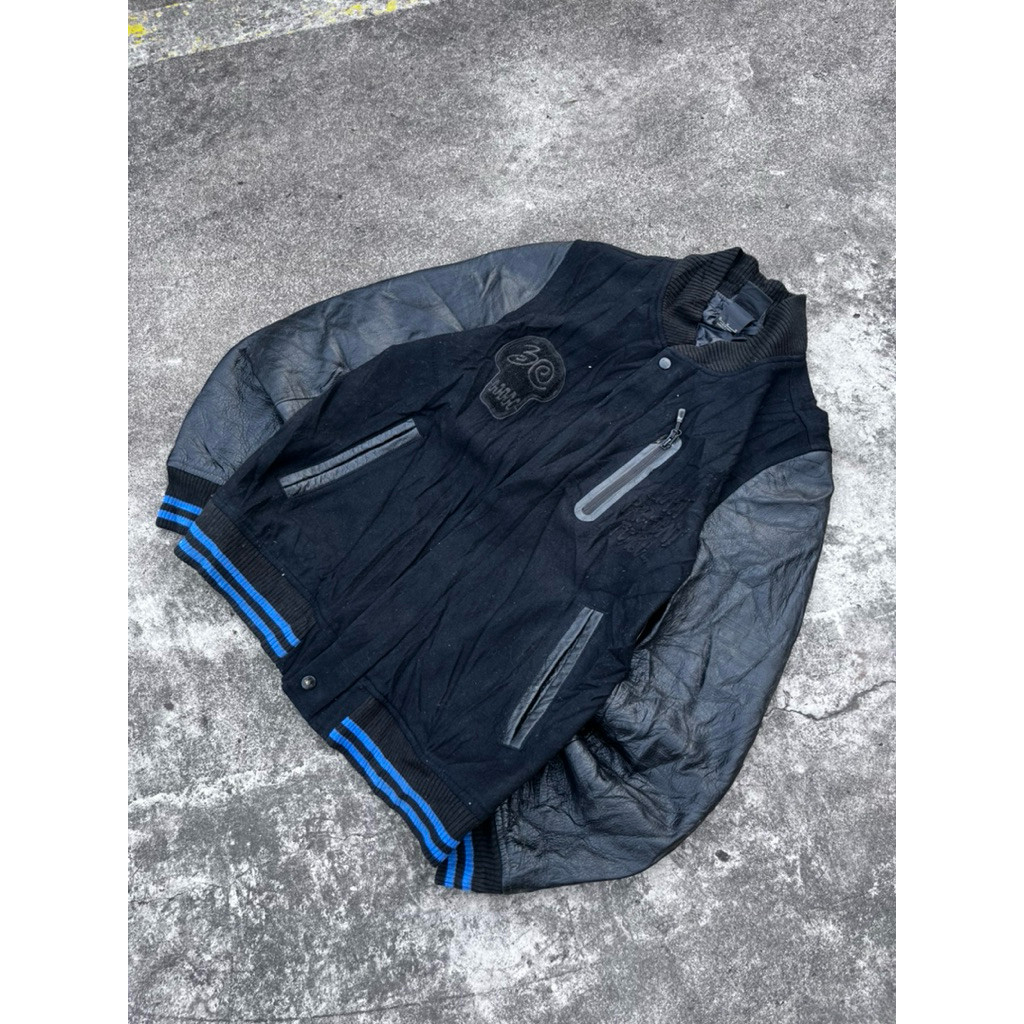 Nike NSW x Stussy 30th Anniversary Destroyer Varsity Jacket - Men's Small - RARE