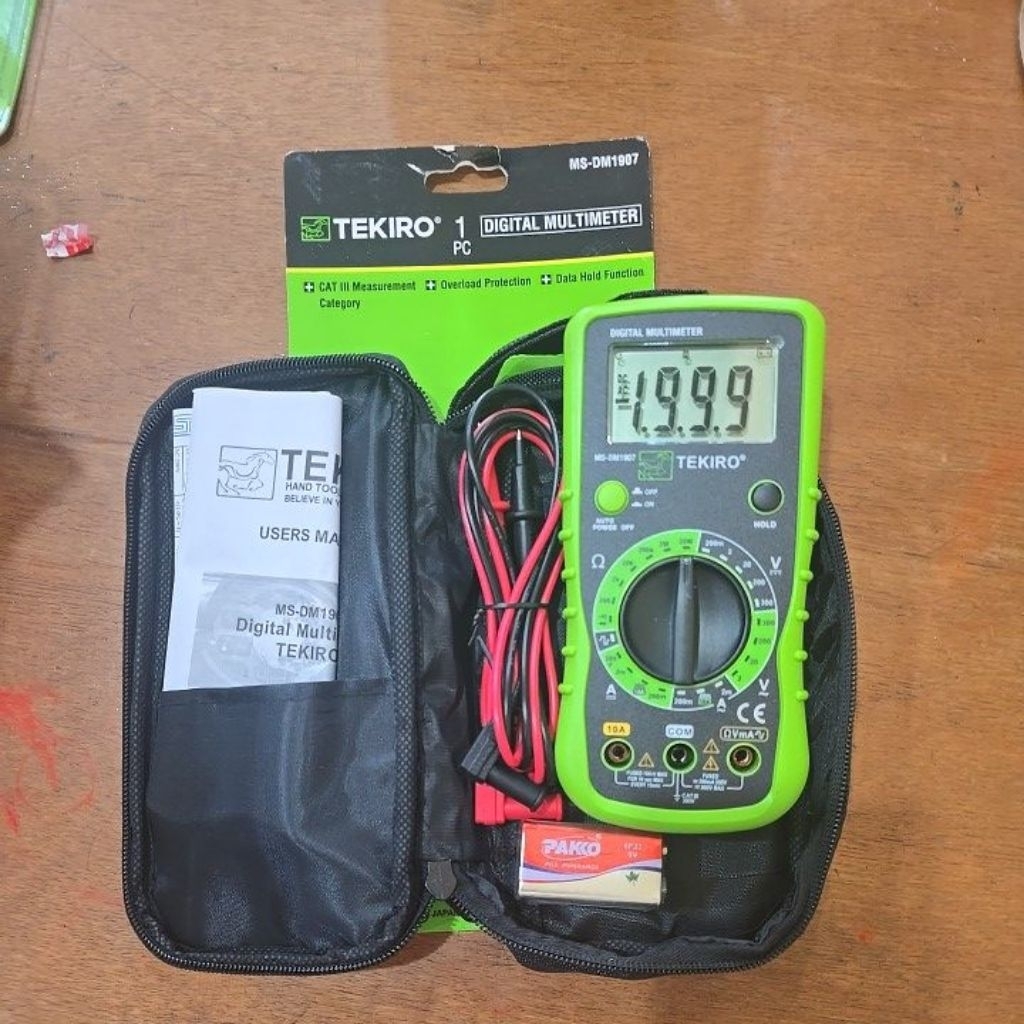 multitester digital tekiro/ digital multimeter tekiro