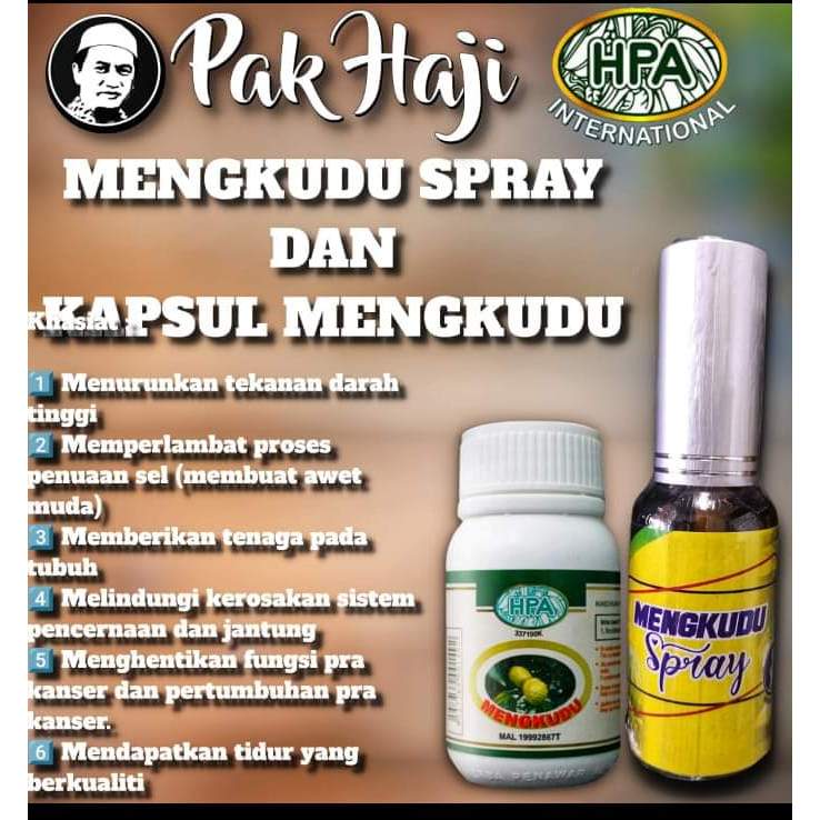 MENGKUDU SPRAY HPA MALAYSIA