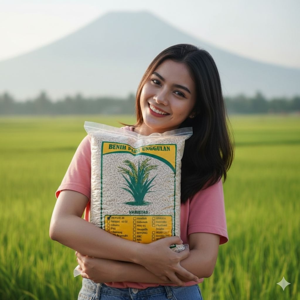 benih padi unggulan berkualitas super CIHERANG