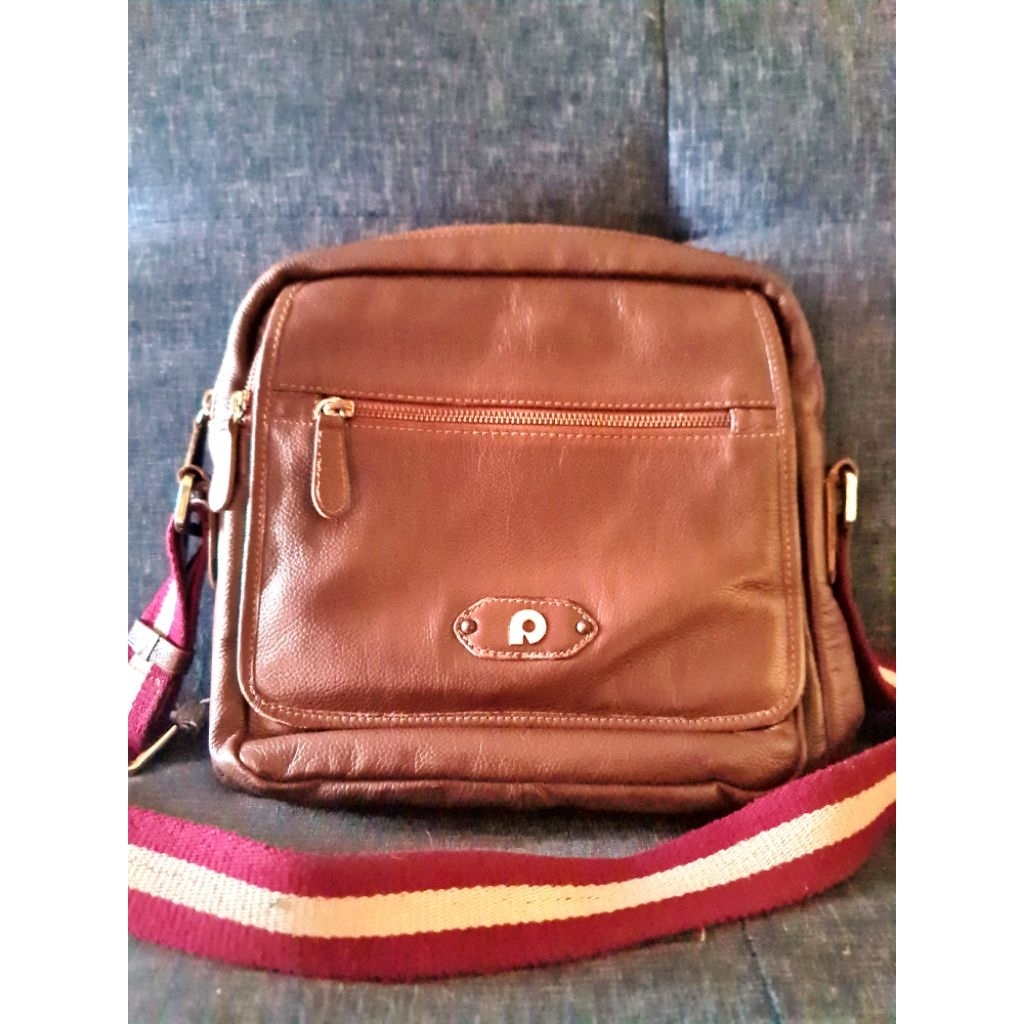 Tas Selempang Shoulder Bag Kulit Asli Papillon K3105 Original Leather