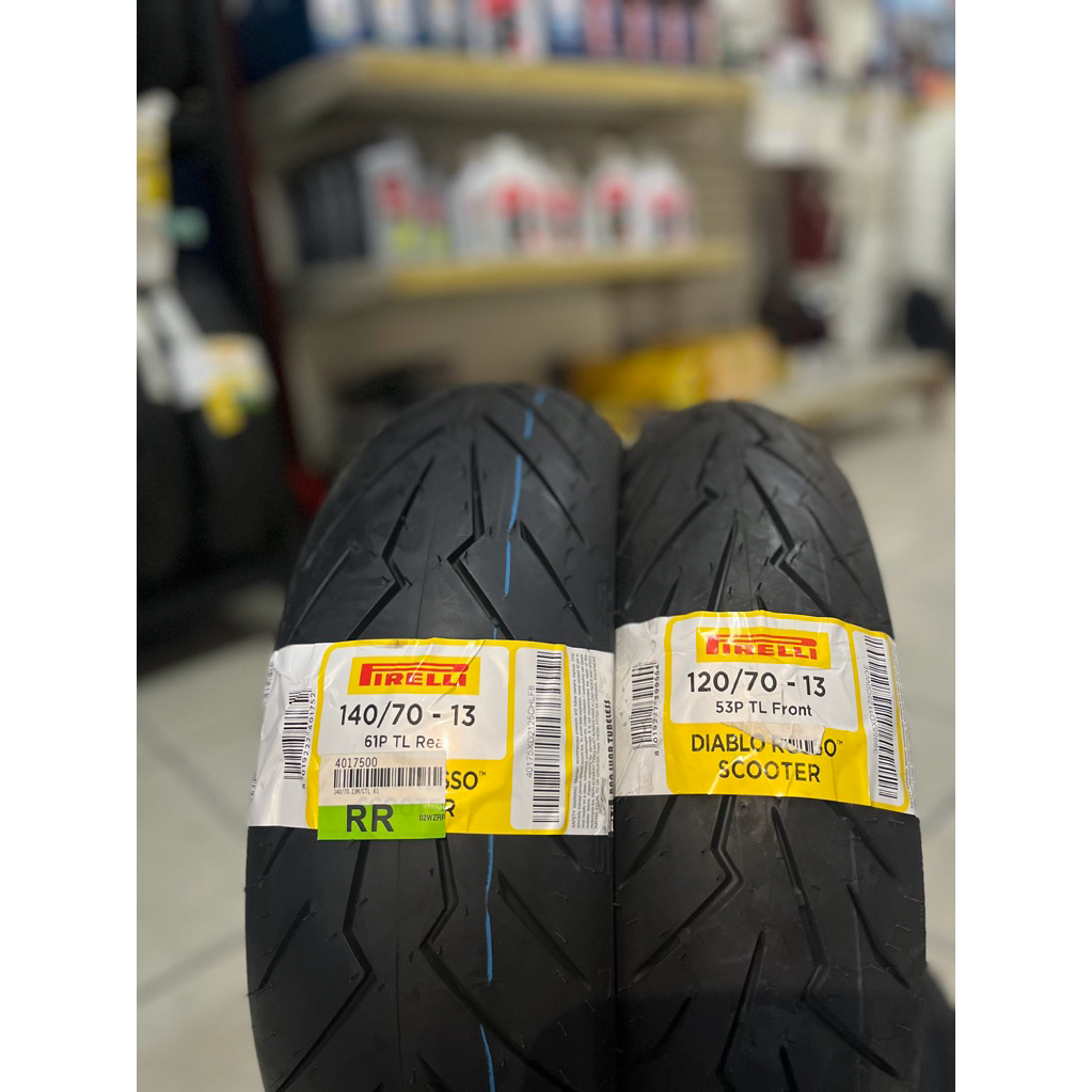 Ban Firelli Diablo Rosso Scooter 120/70-13&140/70-13