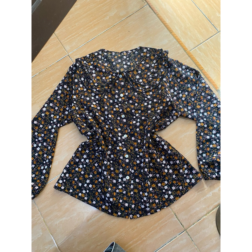 tunik bunga bunga kecil