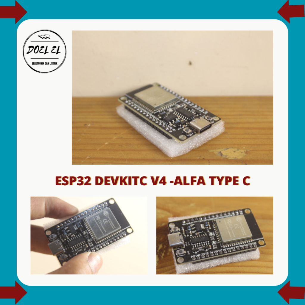 ESP32 WROOM-32U TYPE C DEVKITC V4 - ALFA