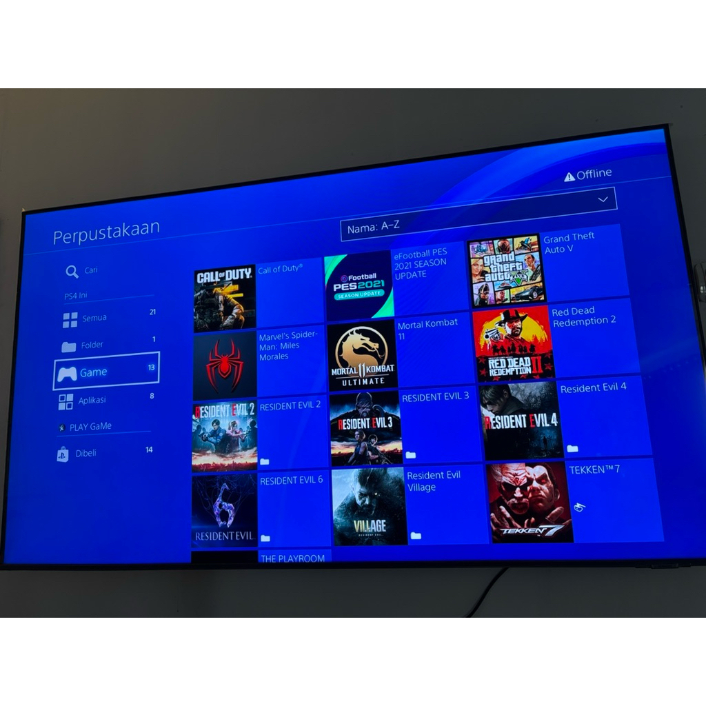 Playstation 4 game clone 1 Tera PES update GTA 5 dll PS 4 bisa tanpa internet ps4