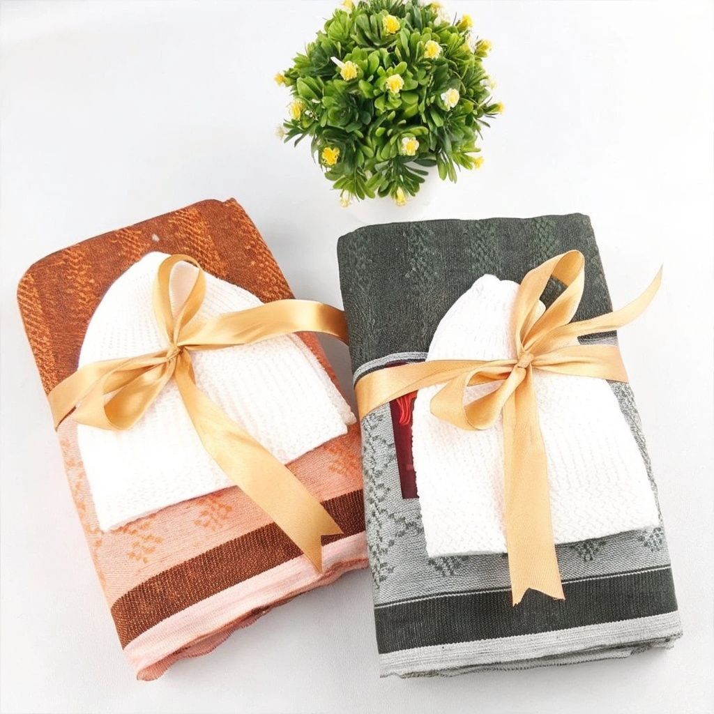 Hampers Sarung + Peci Rajut Souvenir Tahlilan Tasyakuran Oleh Oleh Haji Umroh