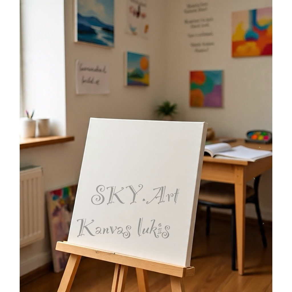 Kanvas Mini | kanvas lukis | kanvas anak | kanvas | 30x30 | 20x20