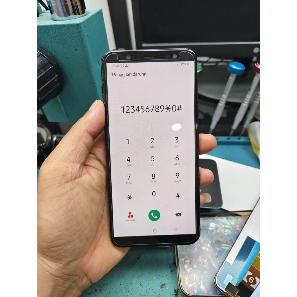 LCD ORIGINAL COPOTAN SAMSUNG J8 SUPER AMOLED NORMAL