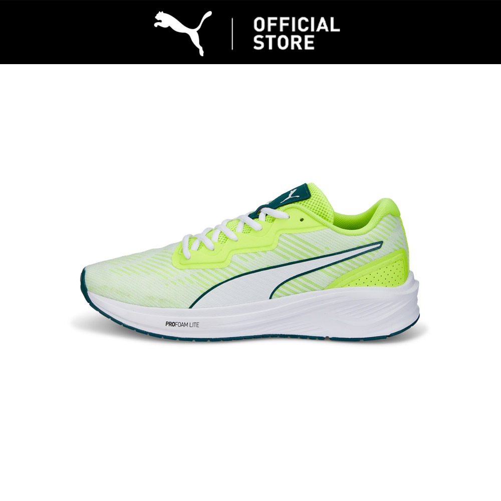 PUMA Sepatu Lari Aviator ProFoam Sky Lime Squeeze-Puma White-Puma Black