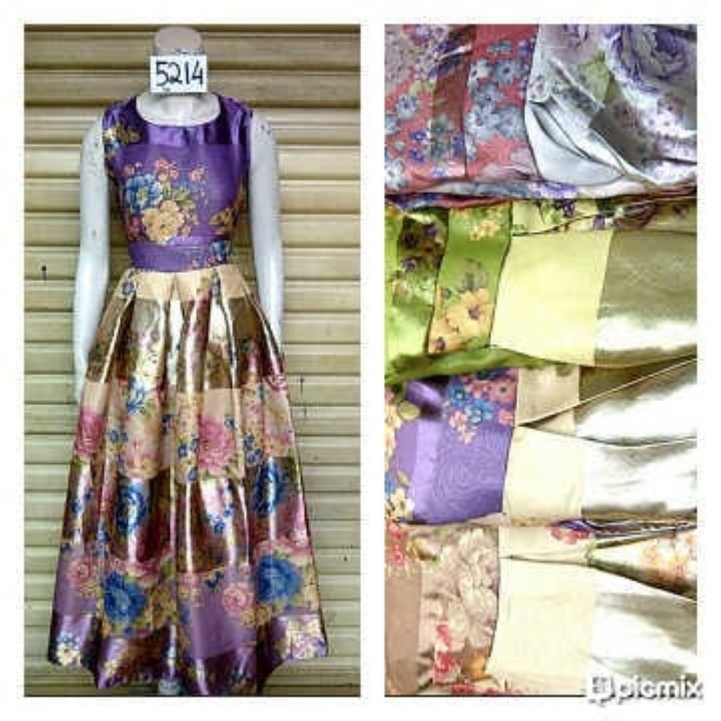 (KODE 5214) Dress Jodha / Dress Kondangan / Dress Hordeng