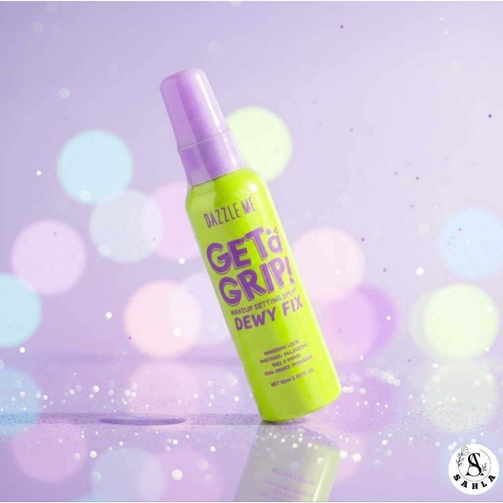Dazzle me setting spray, Dazzle Me Get a Grip Makeup Setting Sprays