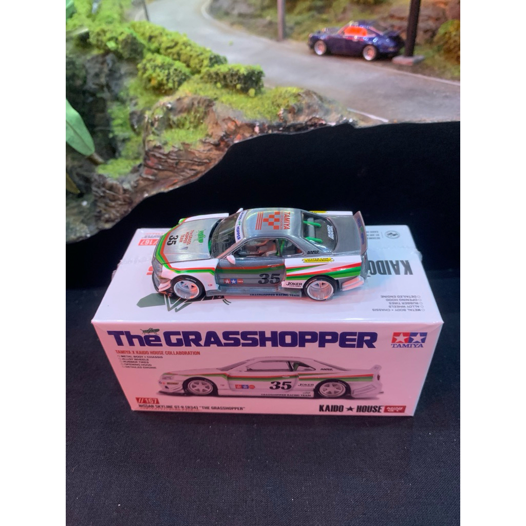 MINIGT KAIDO HOUSE 167 Chase Nissan R34 GRASSHOPPER