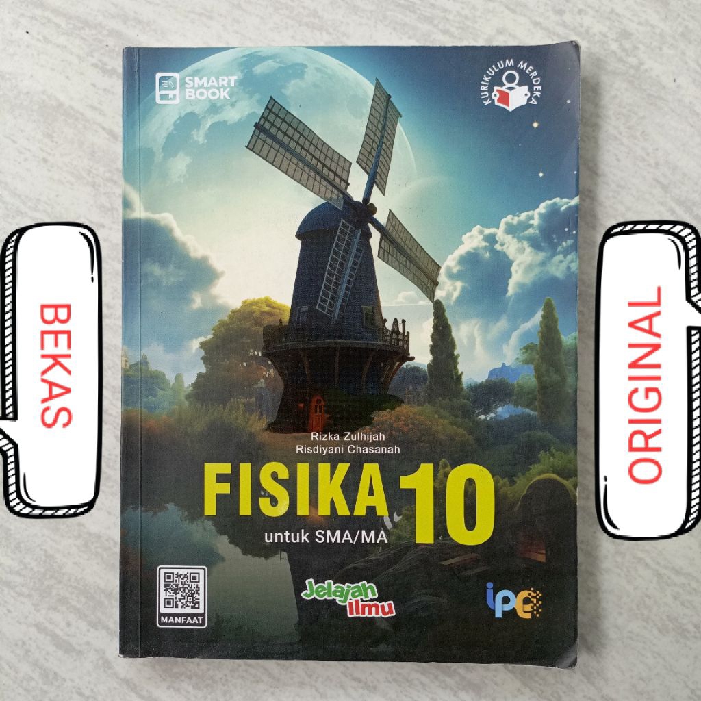 ( BUKU BEKAS ) ( ORIGINAL ) Jelajah Ilmu IPA FISIKA Ilmu Pengetahuan Alam Kelas 10 X 1 I SMA MA SMK 