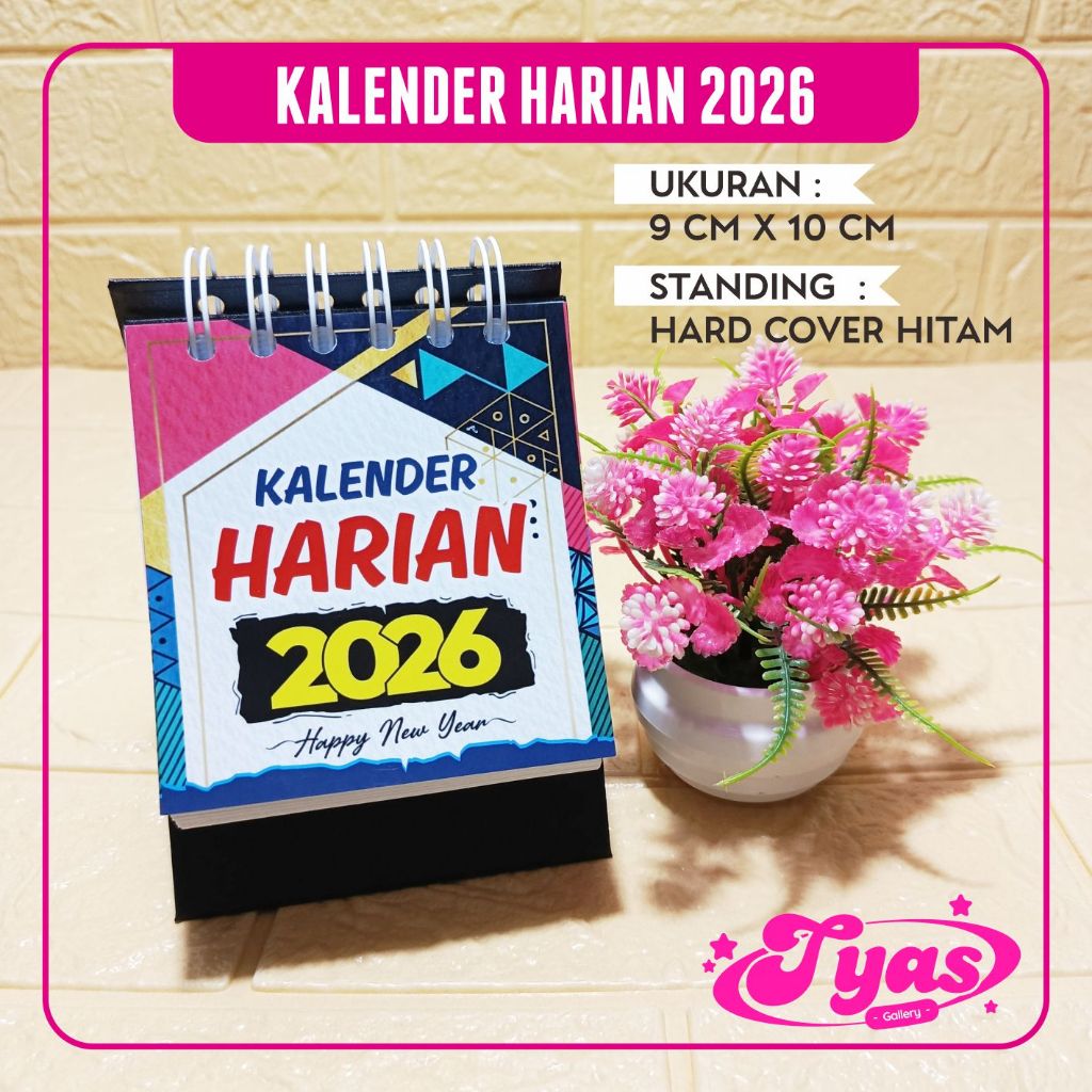 Kalender Harian 2026 | Kalender Harian Aestetik 2026